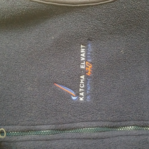 5/$25🌴Sierra Sport Navy Fleece Vest Medium - Picture 2 of 7